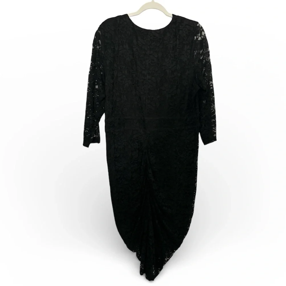 City Chic Black Lace Dress - Picture 2 of 3